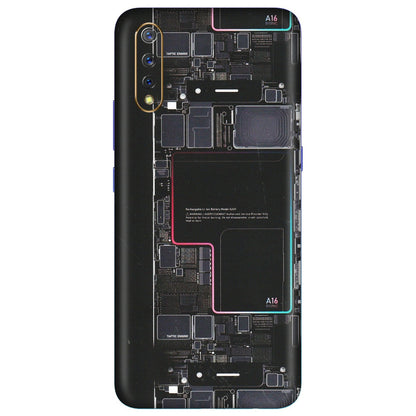 VIVO Z/V/X/T/U/S Series Phone Skins (All Models) - Motherboard Circuit Layout - Matte Finish (M-117) Vivo S1