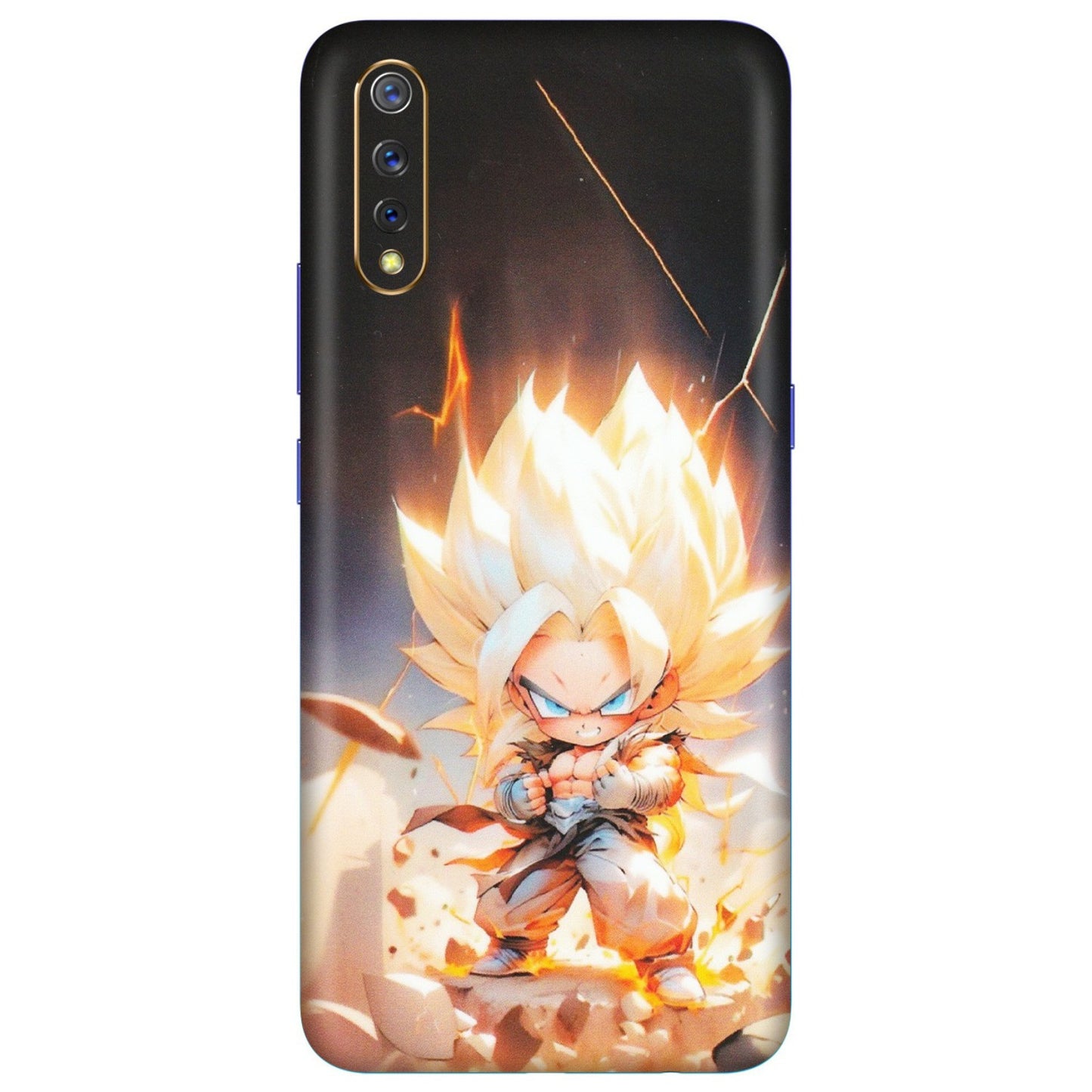 VIVO Z/V/X/T/U/S Series Phone Skins (All Models) - Goku Dragon Cute Anime - Matte Finish (M-131) Vivo S1