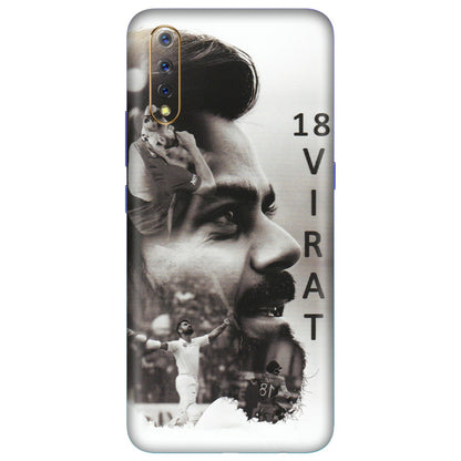 VIVO Z/V/X/T/U/S Series Phone Skins (All Models) - Virat Kohli Cricketer - Matte Finish (M-163) Vivo S1
