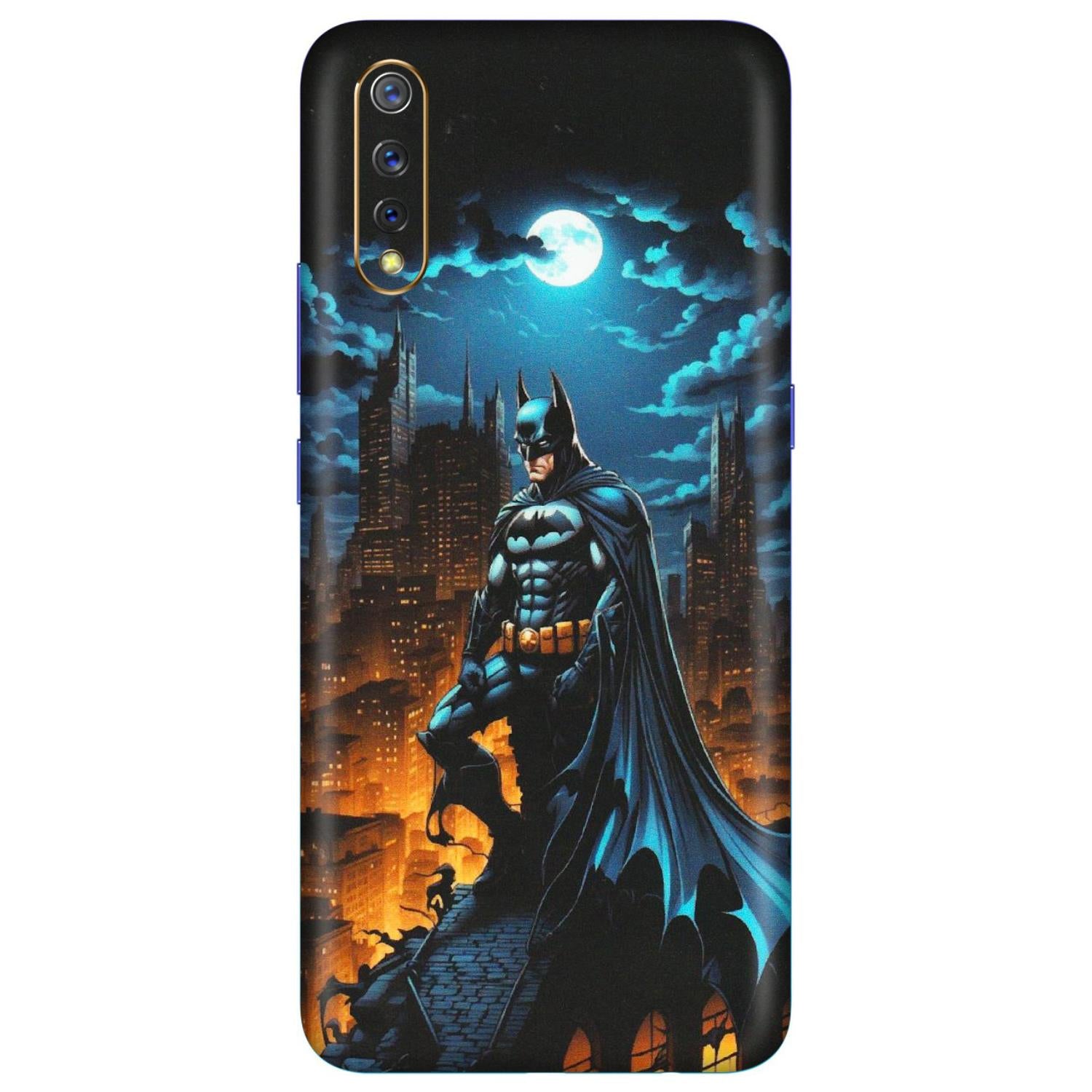 VIVO Z/V/X/T/U/S Series Phone Skins (All Models) - Batman Arkham City - Matte Finish (M-01) Vivo S1