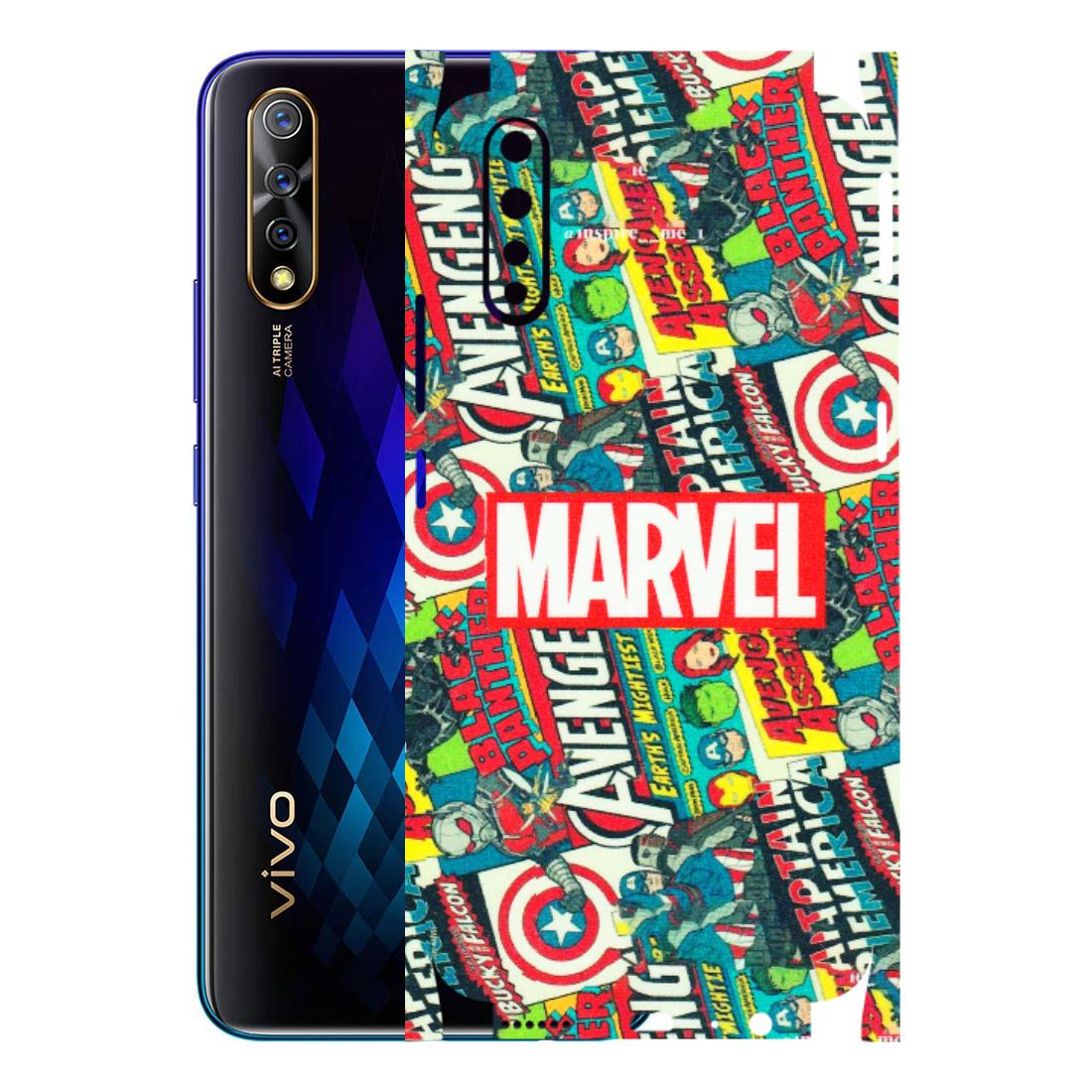 VIVO Z/V/X/T/U/S Series Phone Skins (All Models) - Marvel Comic Lover - Matte Finish (M-30) Vivo S1