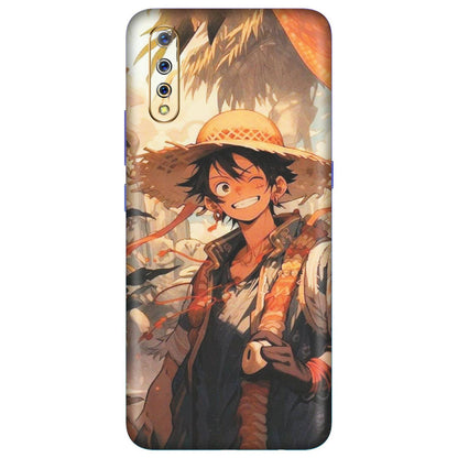 VIVO Z/V/X/T/U/S Series Phone Skins (All Models) - Anime Character Smile - Matte Finish (M-33) Vivo S1