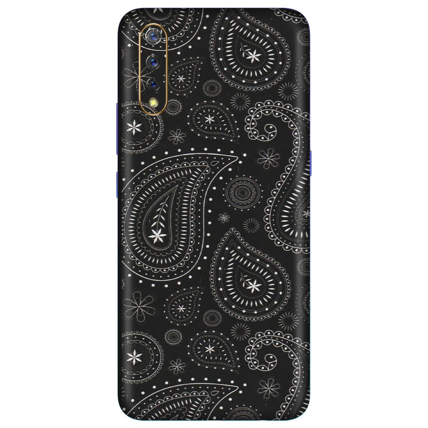 VIVO Z/V/X/T/U/S Series Phone Skins (All Models) - Black Sober Kerry - Matte Finish (M-37) Vivo S1