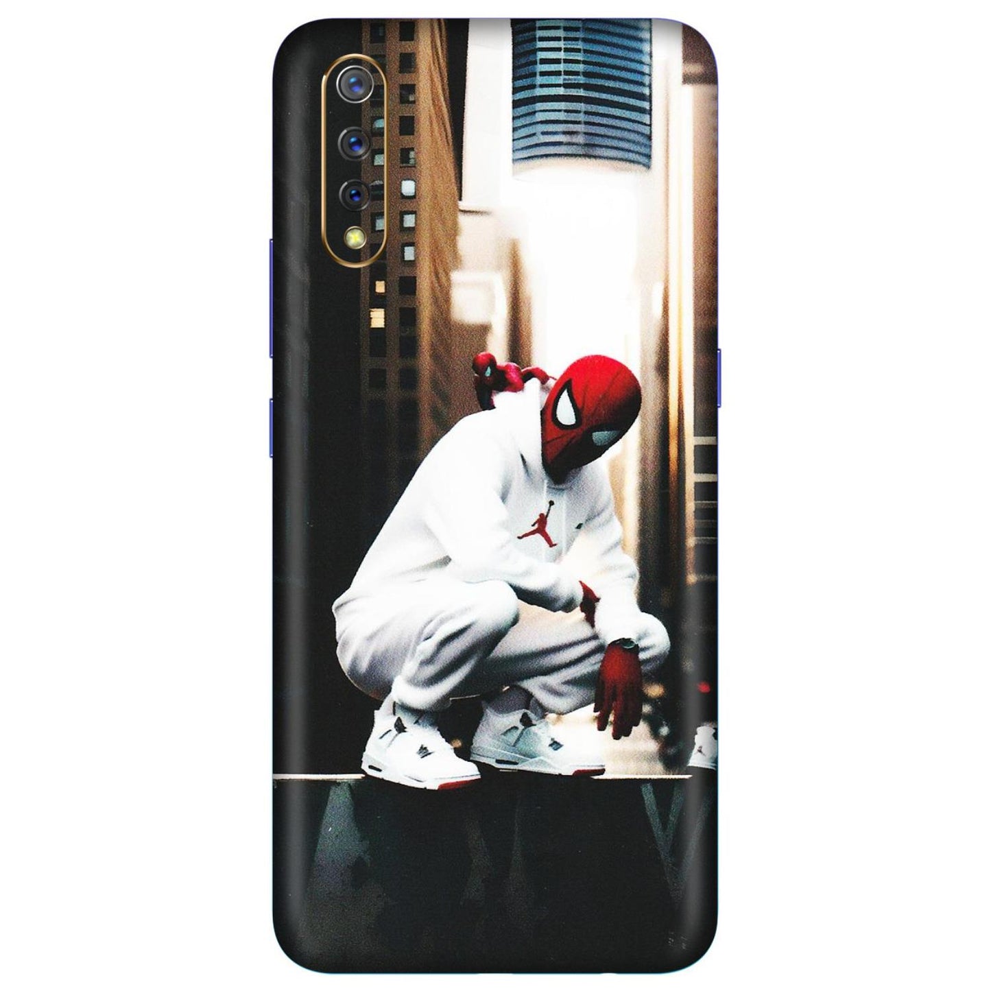 VIVO Z/V/X/T/U/S Series Phone Skins (All Models) - Sportsman Spider Man - Matte Finish (M-94) Vivo S1