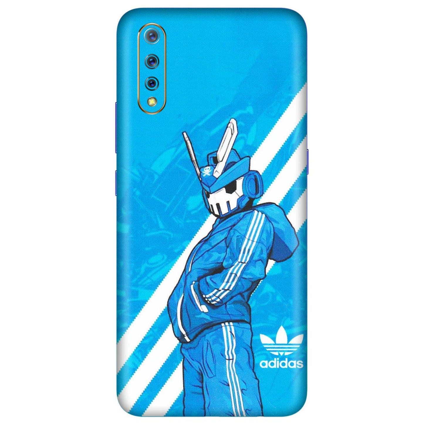VIVO Z/V/X/T/U/S Series Phone Skins (All Models) - Battle of Adidas - Matte Finish (M-98) Vivo S1