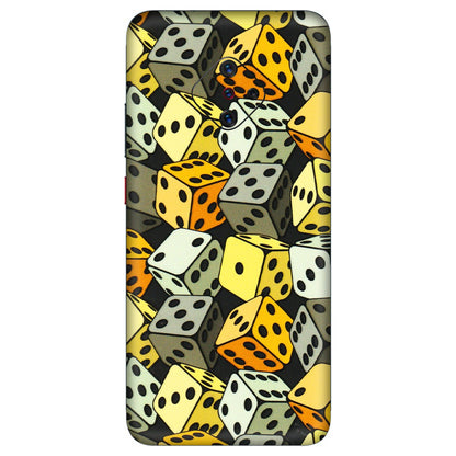 VIVO Z/V/X/T/U/S Series Phone Skins (All Models) - Dices Of Life - 3D Embossed Finish (L-04) Vivo S1 Pro