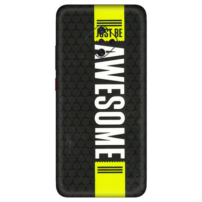 VIVO Z/V/X/T/U/S Series Phone Skins (All Models) - Just Be Awesome - 3D Embossed Finish (L-101) Vivo S1 Pro