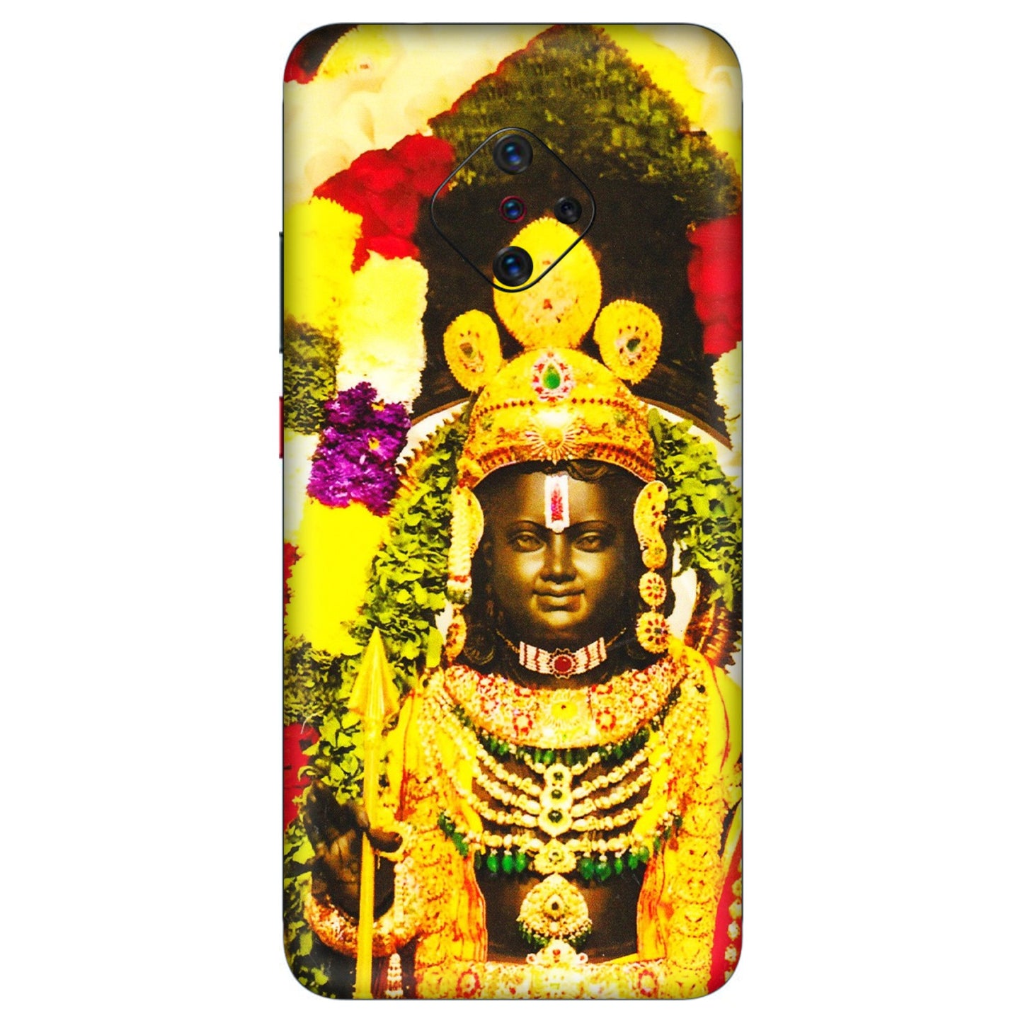 VIVO Z/V/X/T/U/S Series Phone Skins (All Models) - Ram Lalla Ayodhya - 3D Embossed Finish (L-103) Vivo S1 Pro