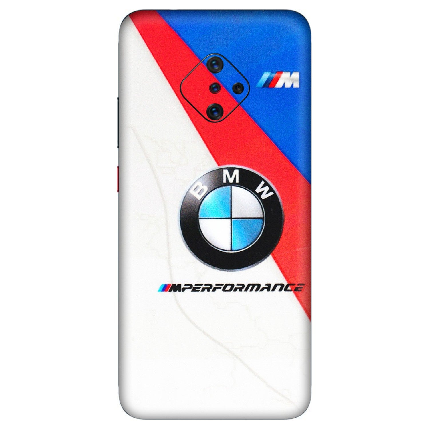 VIVO Z/V/X/T/U/S Series Phone Skins (All Models) - BM Performance Car Lover - 3D Embossed Finish (L-10) Vivo S1 Pro
