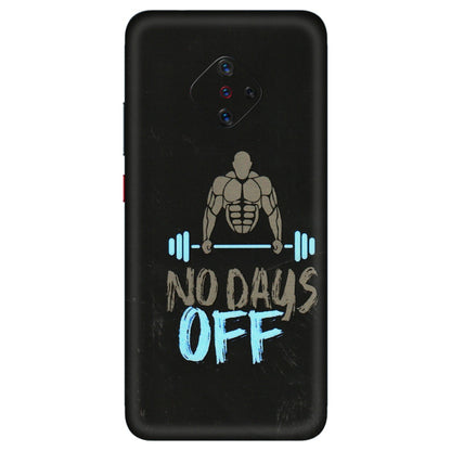 VIVO Z/V/X/T/U/S Series Phone Skins (All Models) - Gym Lover - 3D Embossed Finish (L-127) Vivo S1 Pro