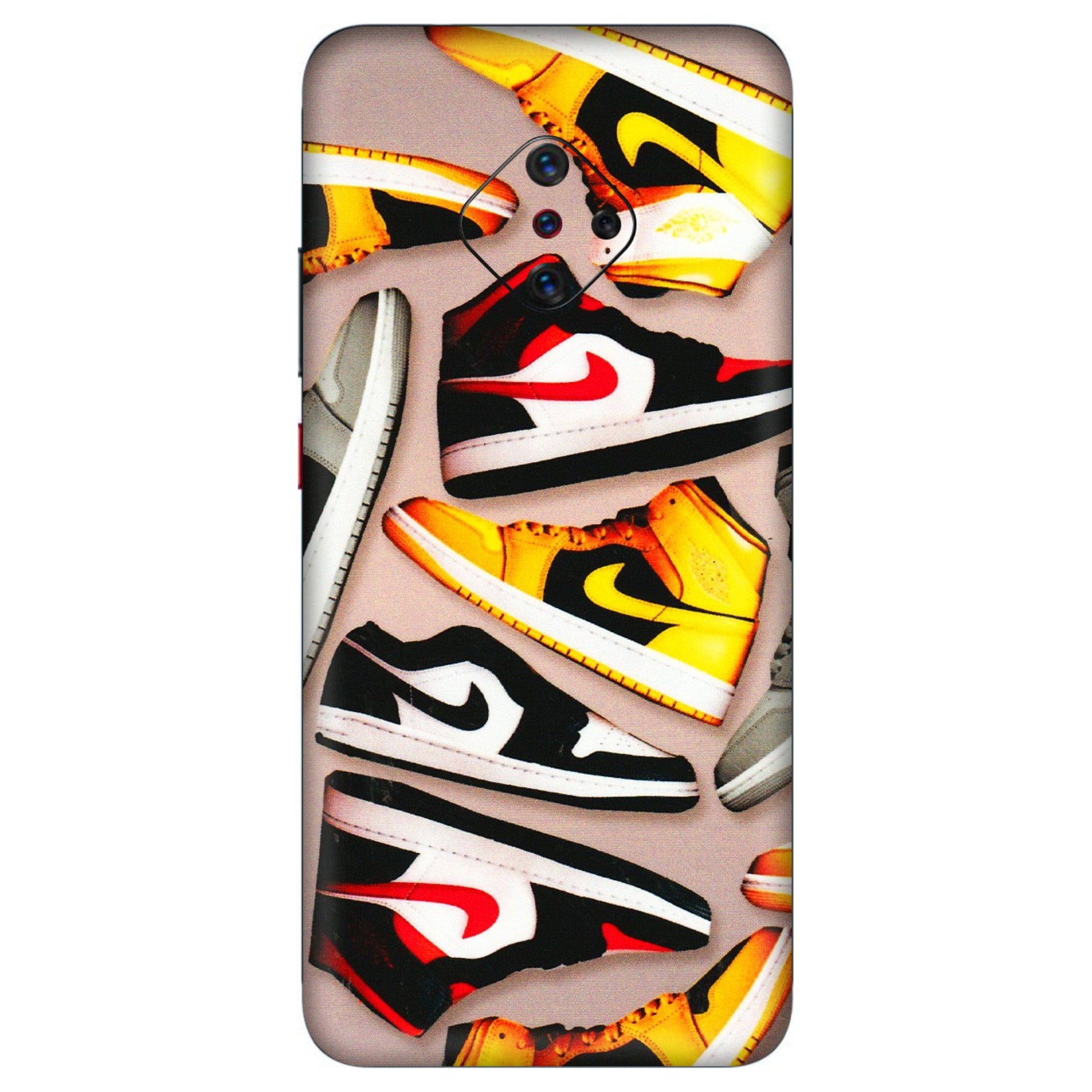 VIVO Z/V/X/T/U/S Series Phone Skins (All Models) - Sneaker Lover - 3D Embossed Finish (L-135) Vivo S1 Pro