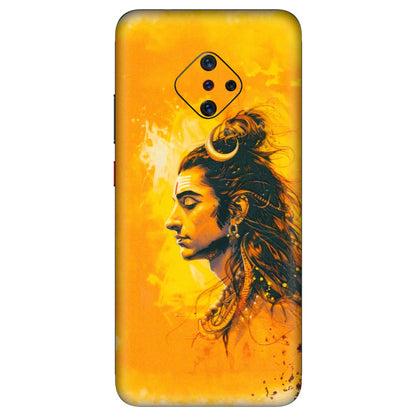 VIVO Z/V/X/T/U/S Series Phone Skins (All Models) - Shiv Shakti - 3D Embossed Finish (L-14) Vivo S1 Pro