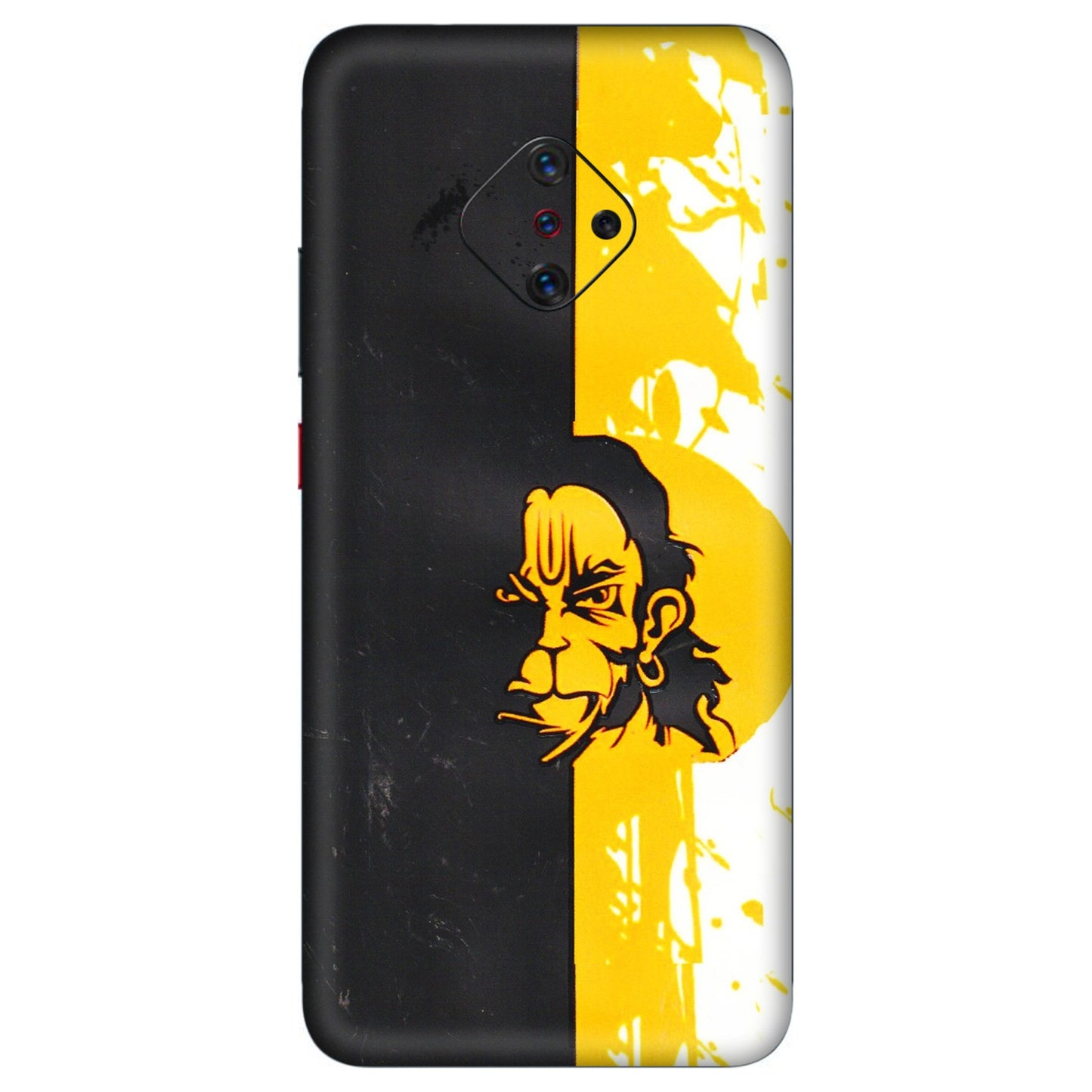 VIVO Z/V/X/T/U/S Series Phone Skins (All Models) - Bajrangbali - 3D Embossed Finish (L-151) Vivo S1 Pro