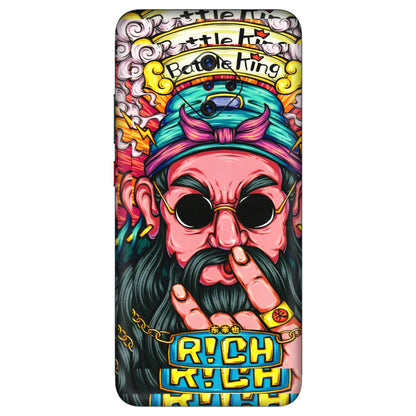VIVO Z/V/X/T/U/S Series Phone Skins (All Models) - Battle King Dude Face - 3D Embossed Finish (L-178) Vivo S1 Pro