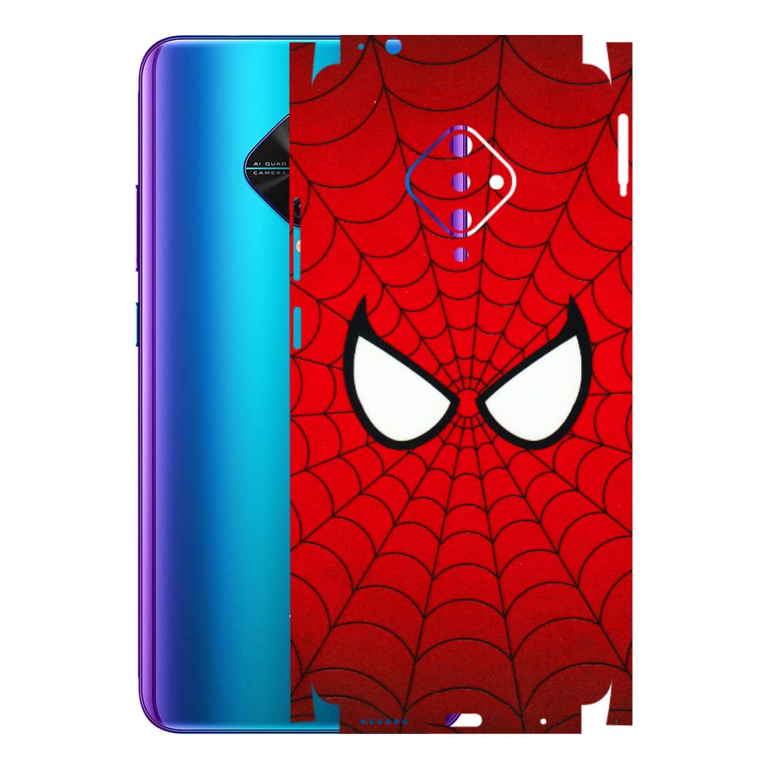 VIVO Z/V/X/T/U/S Series Phone Skins (All Models) - Spidey Eyes - 3D Embossed Finish (L-257) Vivo S1 Pro