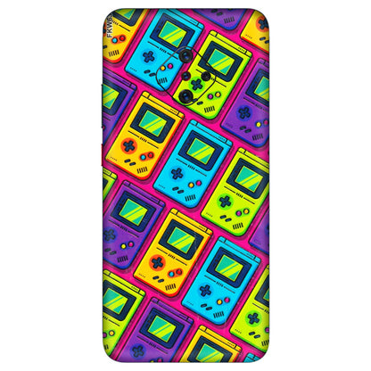 VIVO Z/V/X/T/U/S Series Phone Skins (All Models) - Gameboy Colourful - 3D Embossed Finish (L-266) Vivo S1 Pro