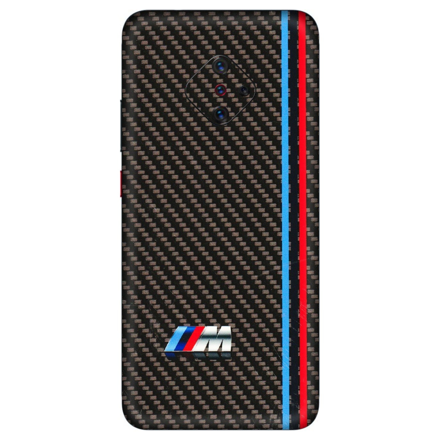 VIVO Z/V/X/T/U/S Series Phone Skins (All Models) - BM Carbon Fiber Feels - 3D Embossed Finish (L-38) Vivo S1 Pro