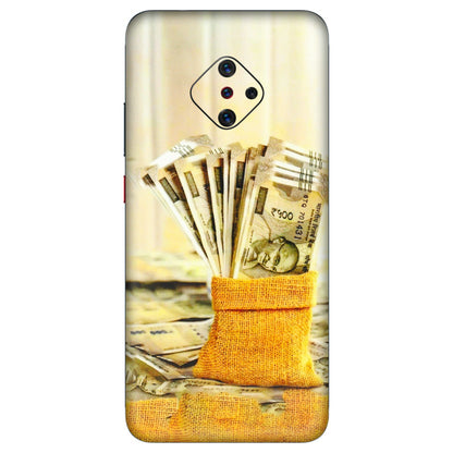 VIVO Z/V/X/T/U/S Series Phone Skins (All Models) - Show Me The Money - 3D Embossed Finish (L-52) Vivo S1 Pro