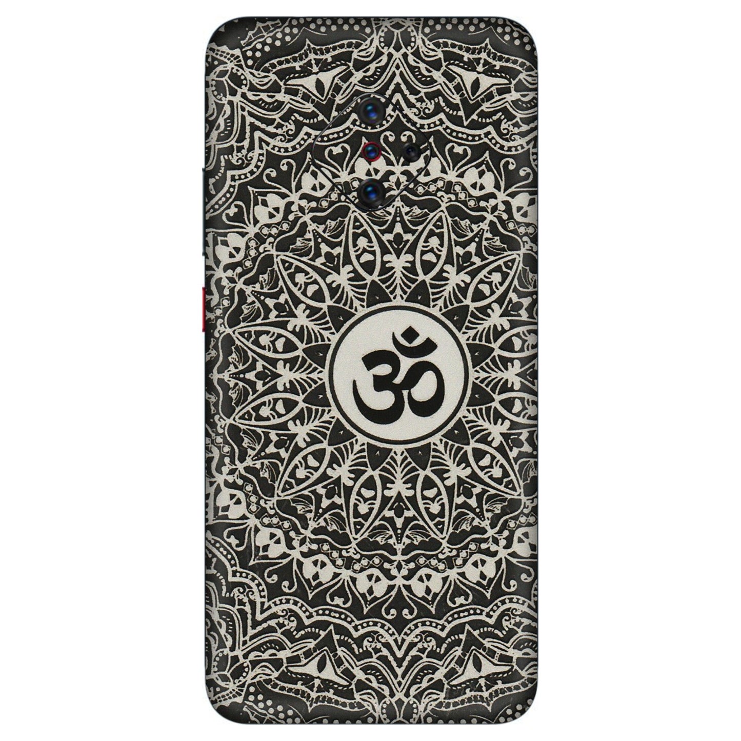 VIVO Z/V/X/T/U/S Series Phone Skins (All Models) - Aum Elegant Mandala - 3D Embossed Finish (L-62) Vivo S1 Pro