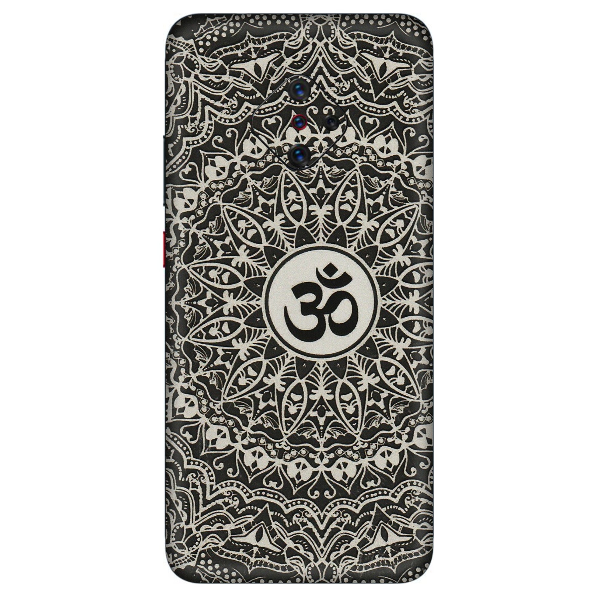 VIVO Z/V/X/T/U/S Series Phone Skins (All Models) - Aum Elegant Mandala - 3D Embossed Finish (L-62) Vivo S1 Pro