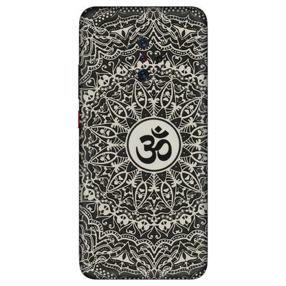 VIVO Z/V/X/T/U/S Series Phone Skins (All Models) - Aum Elegant Mandala - 3D Embossed Finish (L-62) Vivo S1 Pro