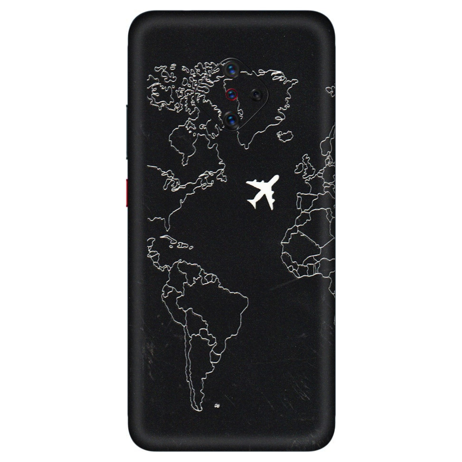 VIVO Z/V/X/T/U/S Series Phone Skins (All Models) - Never Ending Travel - 3D Embossed Finish (L-79) Vivo S1 Pro