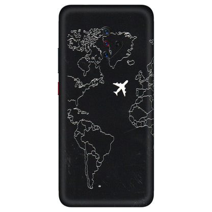 VIVO Z/V/X/T/U/S Series Phone Skins (All Models) - Never Ending Travel - 3D Embossed Finish (L-79) Vivo S1 Pro