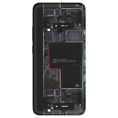 VIVO Z/V/X/T/U/S Series Phone Skins (All Models) - Motherboard Circuit Layout - Matte Finish (M-117) Vivo S1 Pro