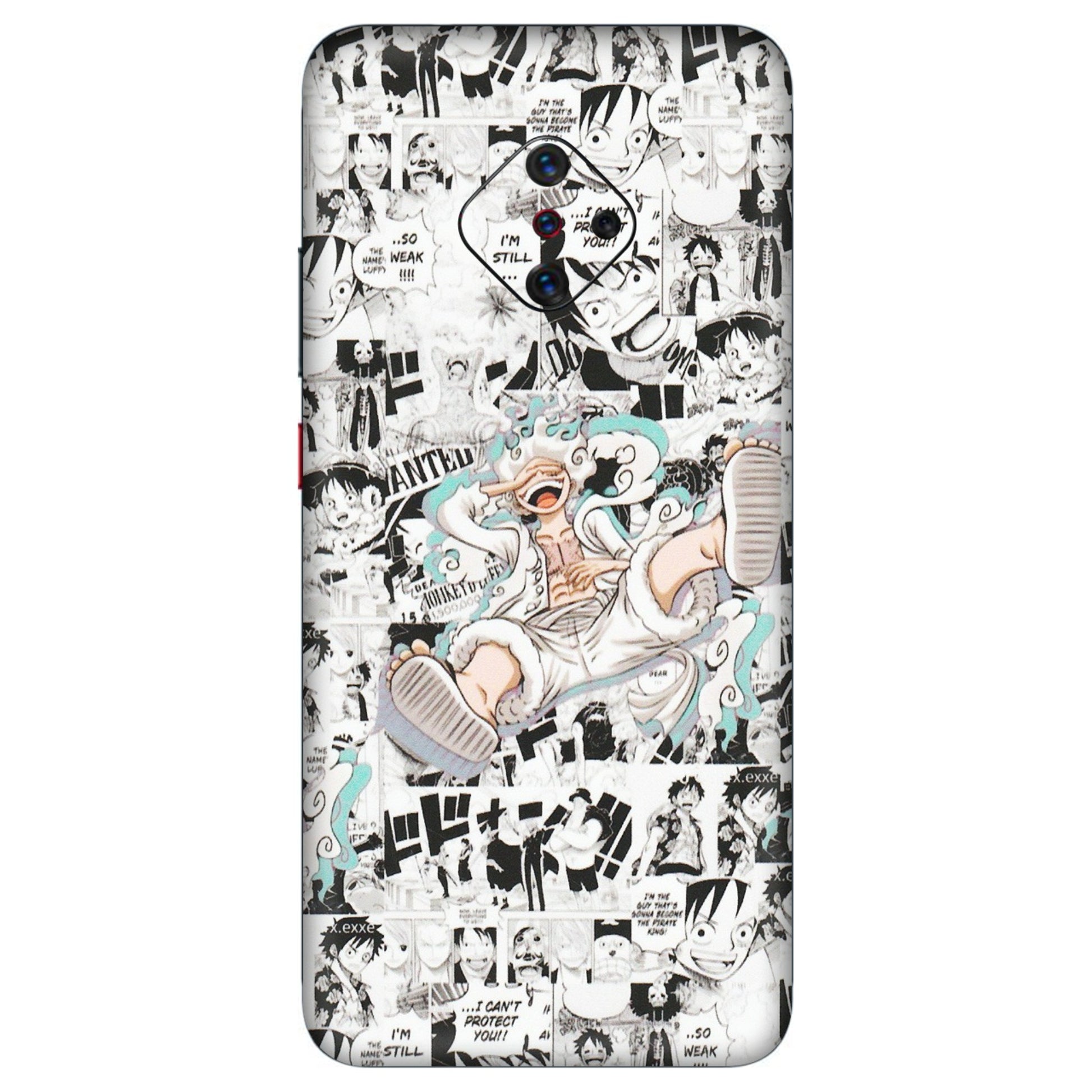 VIVO Z/V/X/T/U/S Series Phone Skins (All Models) - One Piece Comic - Matte Finish (M-168) Vivo S1 Pro
