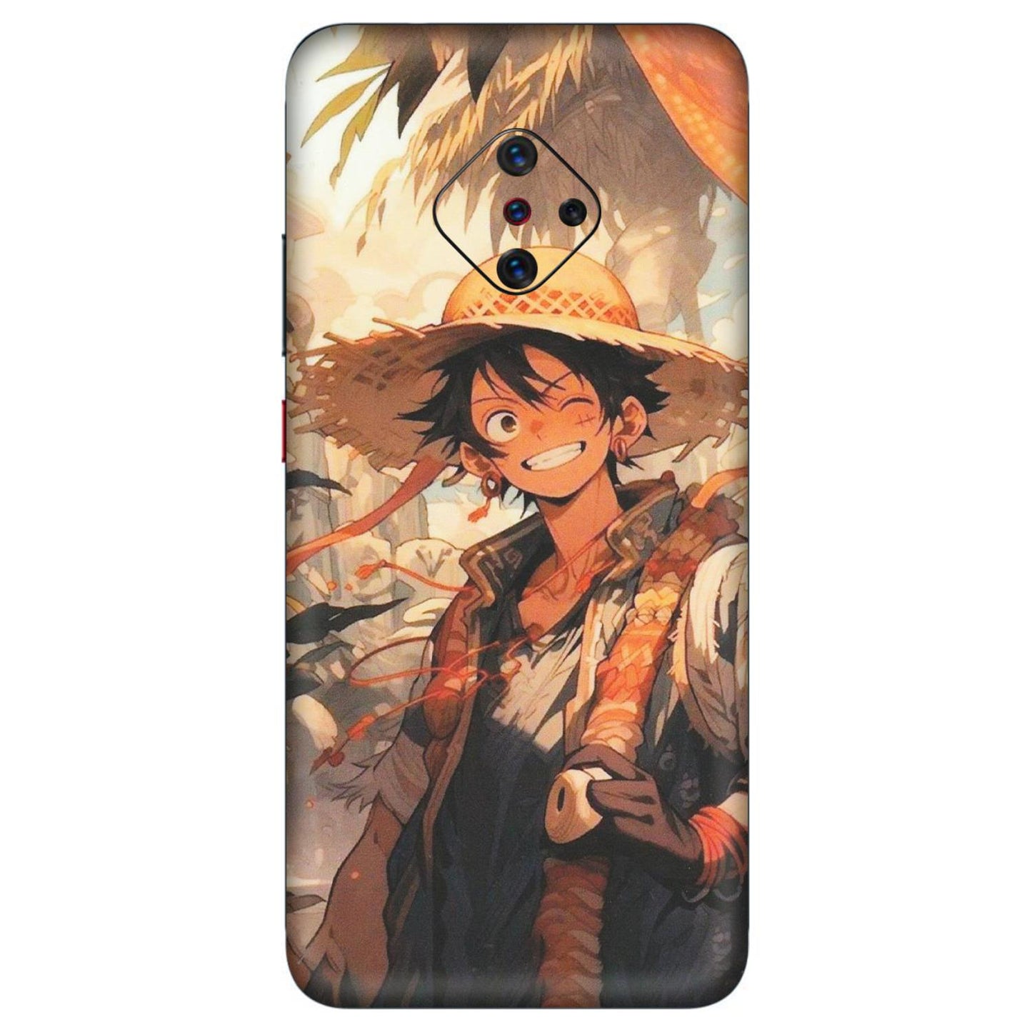 VIVO Z/V/X/T/U/S Series Phone Skins (All Models) - Anime Character Smile - Matte Finish (M-33) Vivo S1 Pro