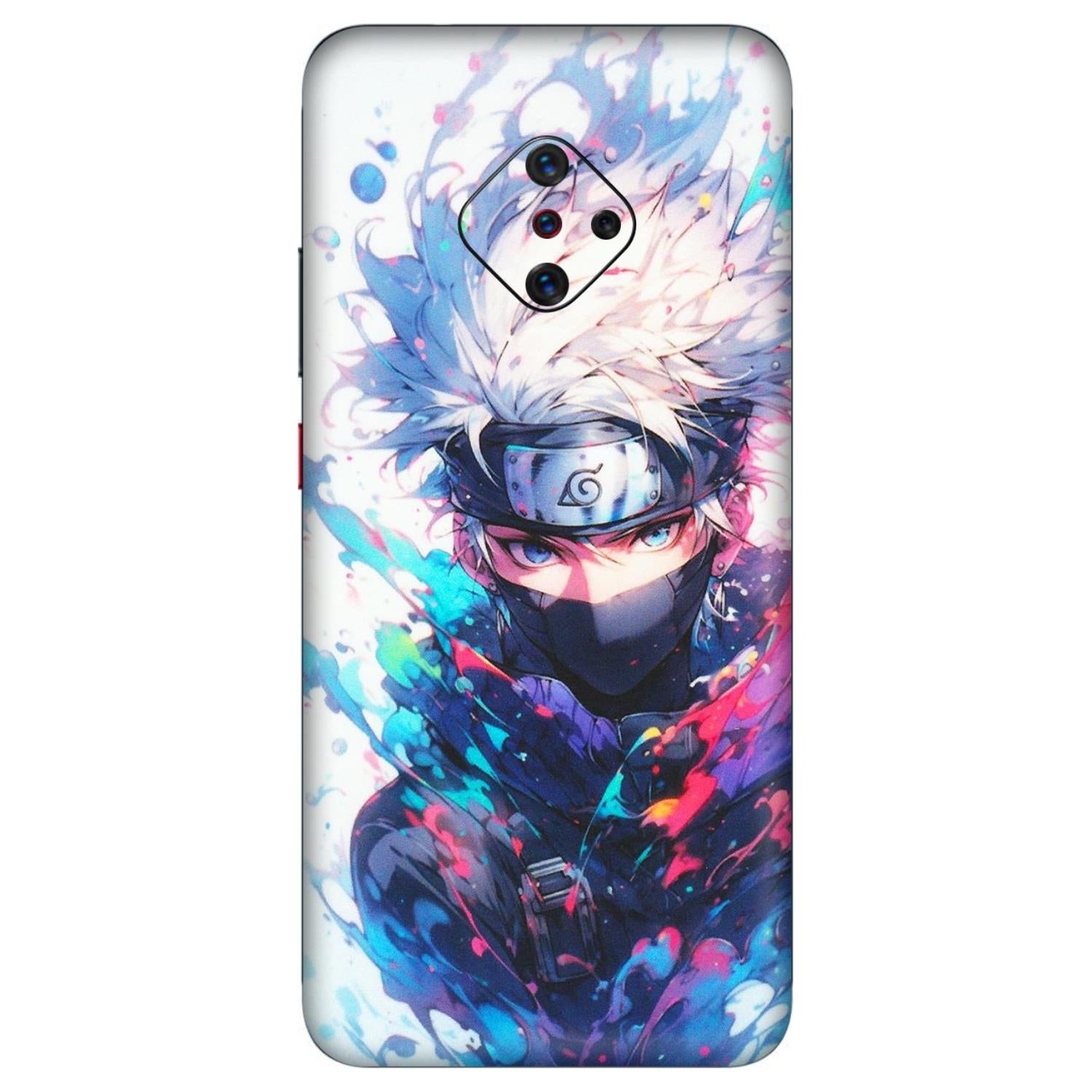 VIVO Z/V/X/T/U/S Series Phone Skins (All Models) - Naruto Face Mask - Matte Finish (M-03) Vivo S1 Pro