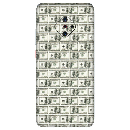 VIVO Z/V/X/T/U/S Series Phone Skins (All Models) - I Love Dollars - Matte Finish (M-40) Vivo S1 Pro