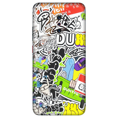 VIVO Z/V/X/T/U/S Series Phone Skins (All Models) - Dope Graffiti - Matte Finish (M-61) Vivo S1 Pro