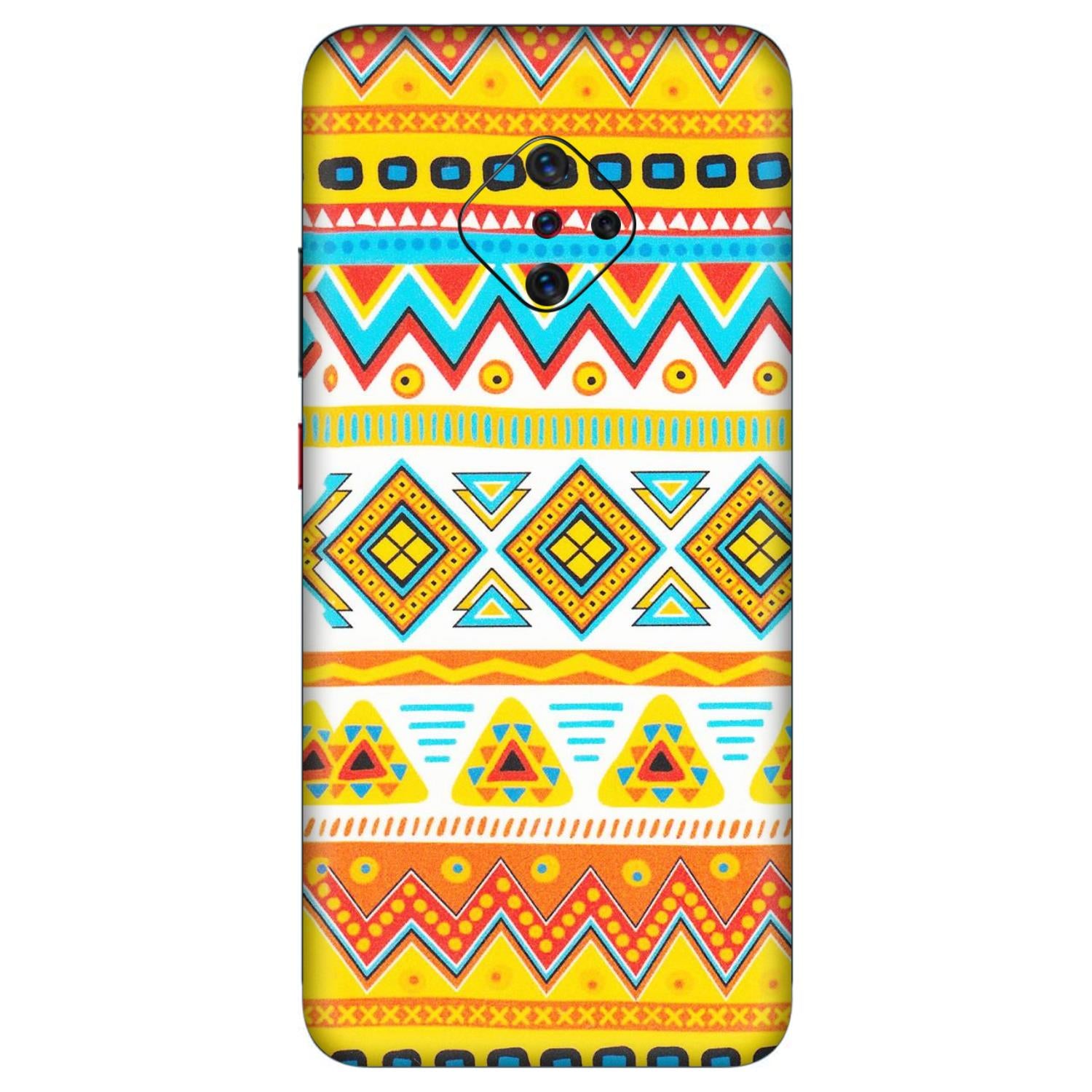VIVO Z/V/X/T/U/S Series Phone Skins (All Models) - Mexican Abstract - Matte Finish (M-71) Vivo S1 Pro