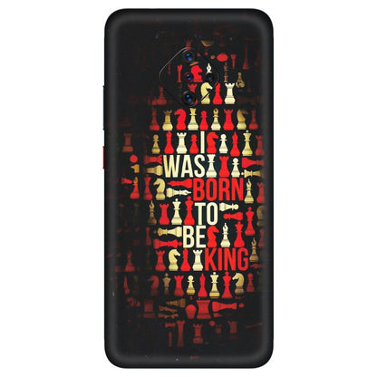 VIVO Z/V/X/T/U/S Series Phone Skins (All Models) - Born To Be King - Matte Finish (M-73) Vivo S1 Pro