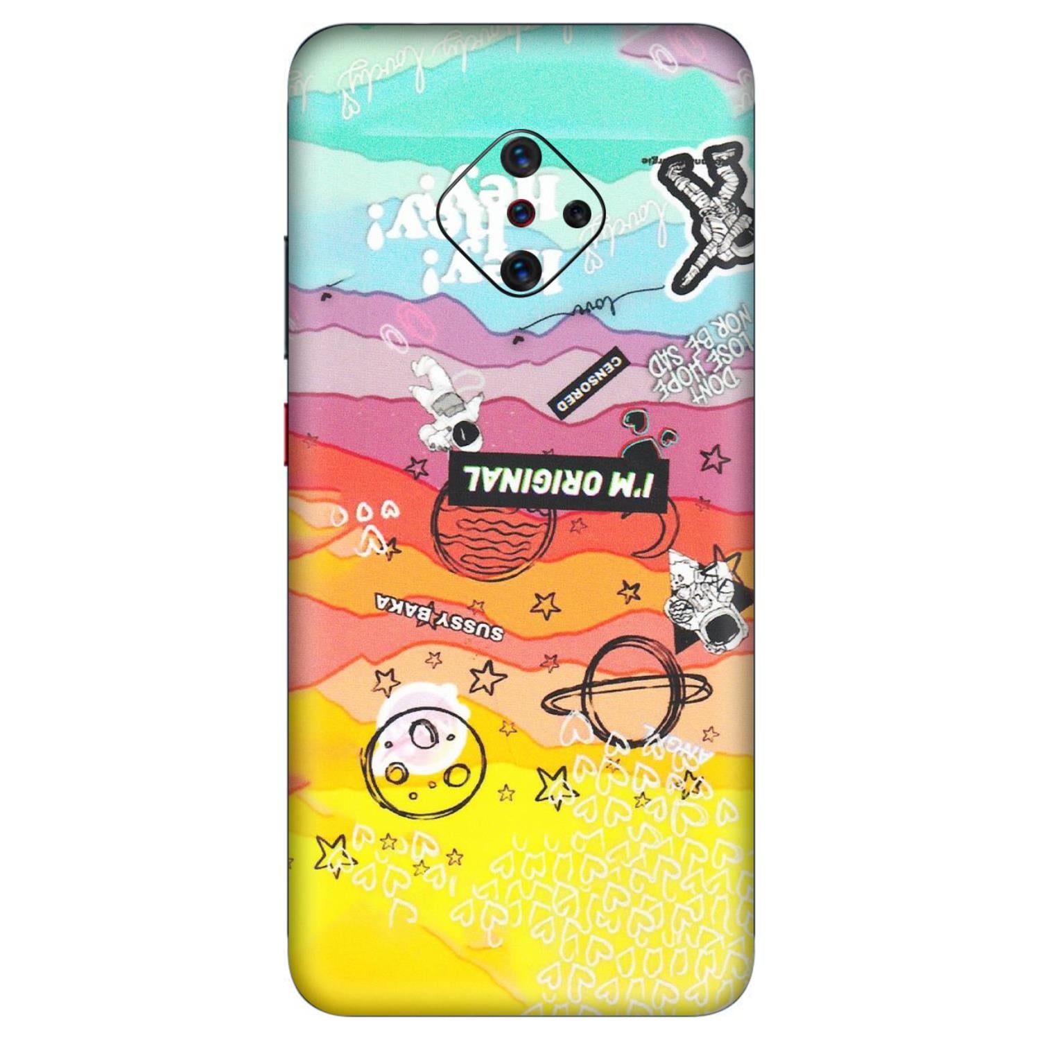 VIVO Z/V/X/T/U/S Series Phone Skins (All Models) - The Original Astronaut - Matte Finish (M-79) Vivo S1 Pro