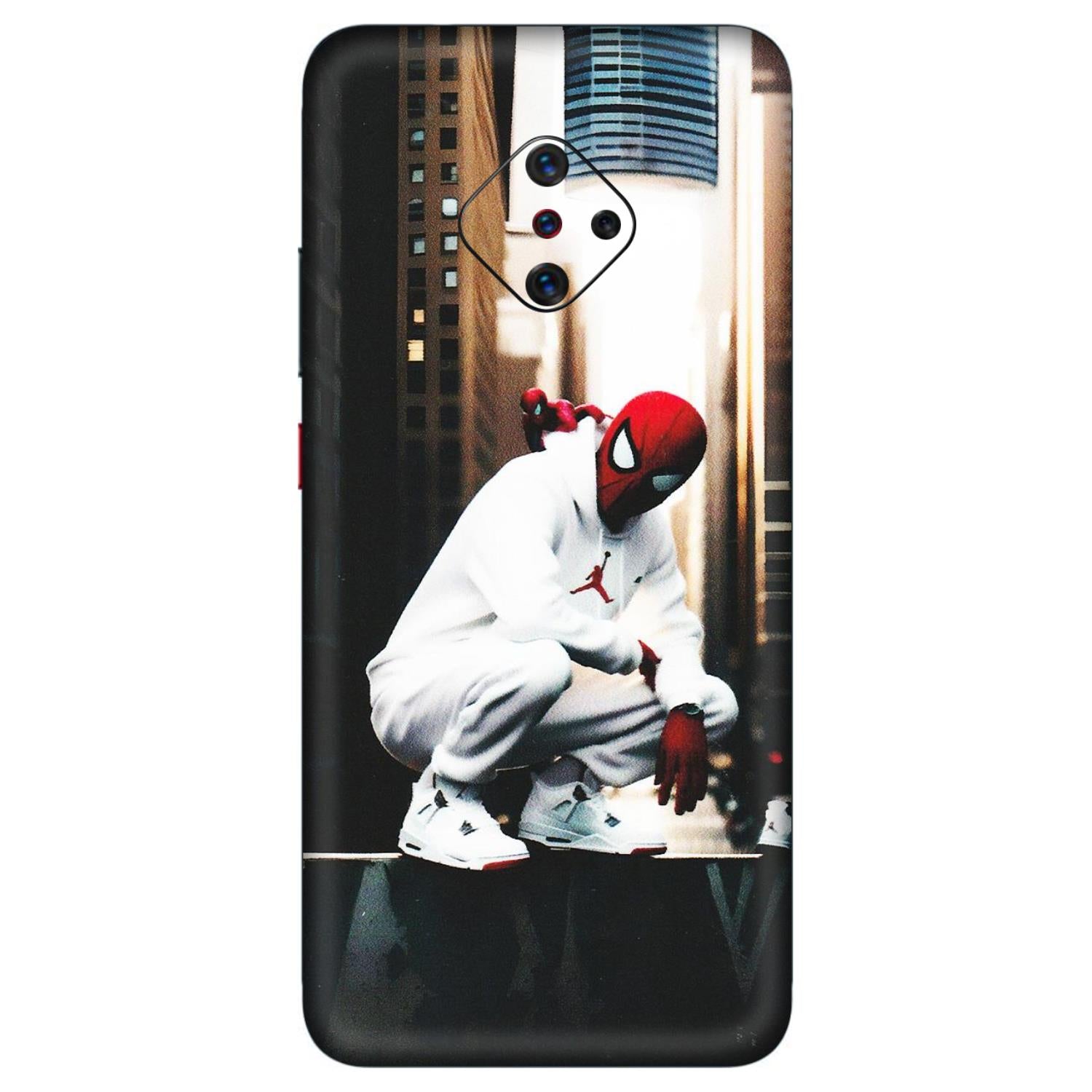 VIVO Z/V/X/T/U/S Series Phone Skins (All Models) - Sportsman Spider Man - Matte Finish (M-94) Vivo S1 Pro