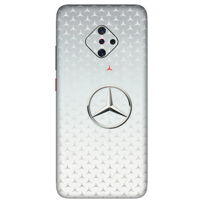 VIVO Z/V/X/T/U/S Series Phone Skins (All Models) - Mercedes Benz - Transparent Finish (T-10) Vivo S1 Pro