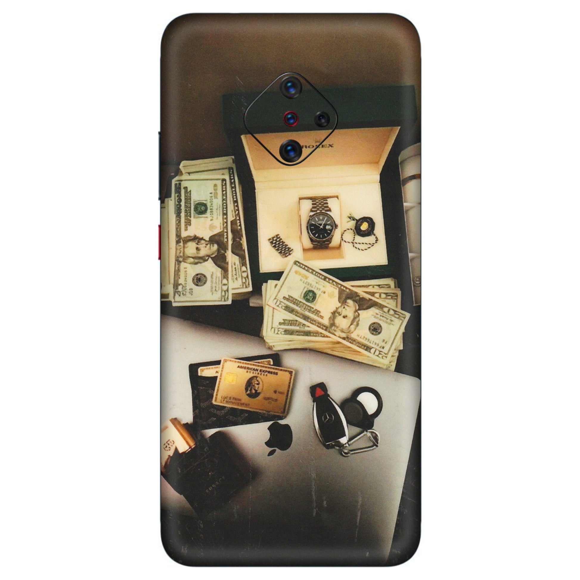 VIVO Z/V/X/T/U/S Series Phone Skins (All Models) - Luxury Lifestyle - Transparent Finish (T-11) Vivo S1 Pro