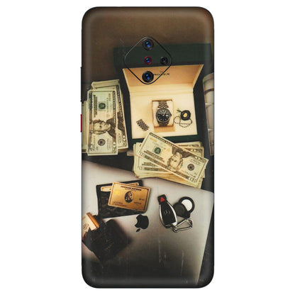 VIVO Z/V/X/T/U/S Series Phone Skins (All Models) - Luxury Lifestyle - Transparent Finish (T-11) Vivo S1 Pro