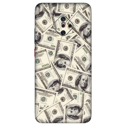 VIVO Z/V/X/T/U/S Series Phone Skins (All Models) - Dollar Lover - Transparent Finish (T-17) Vivo S1 Pro