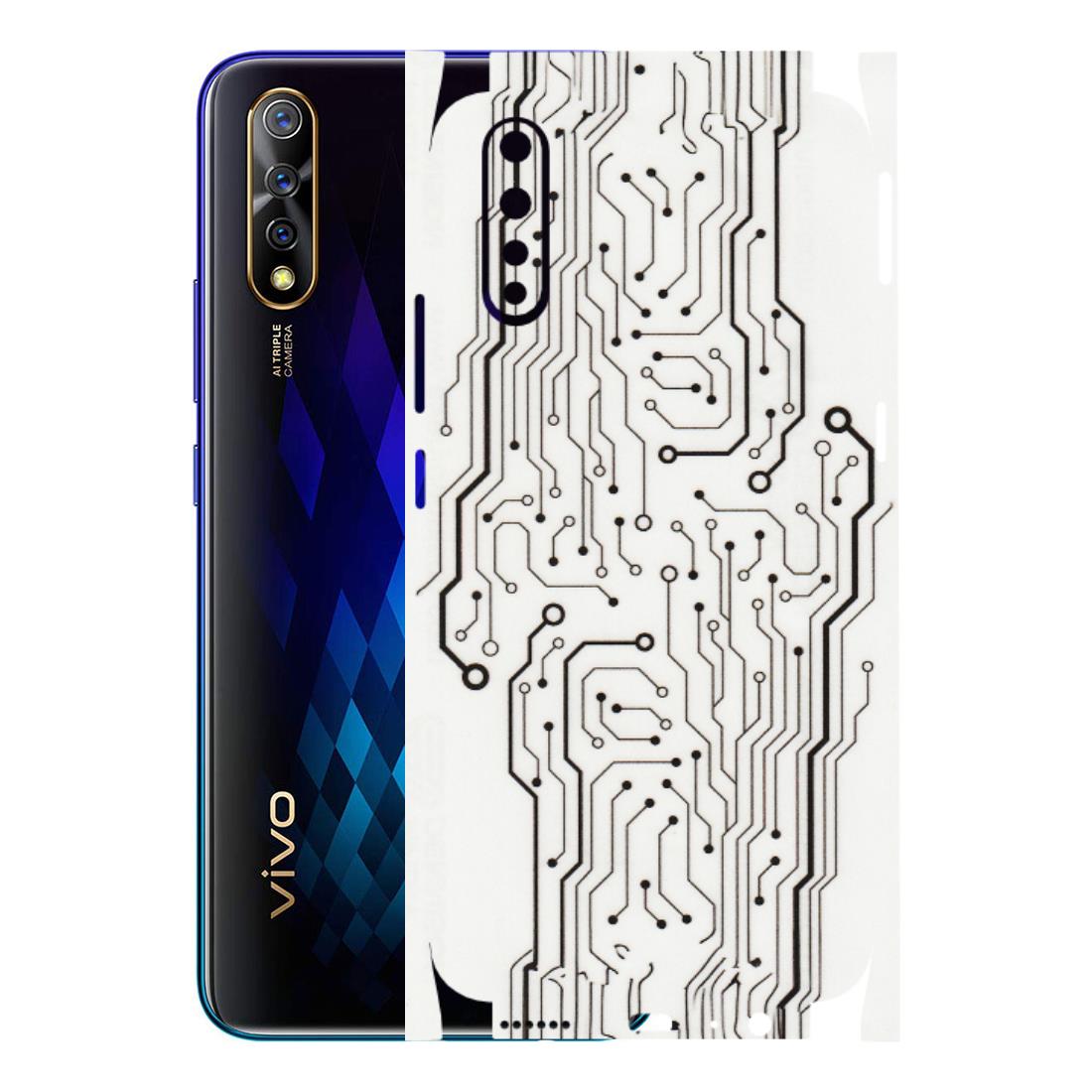 VIVO Z/V/X/T/U/S Series Phone Skins (All Models) - Tech Circuits - Transparent Finish (T-03) Vivo S1