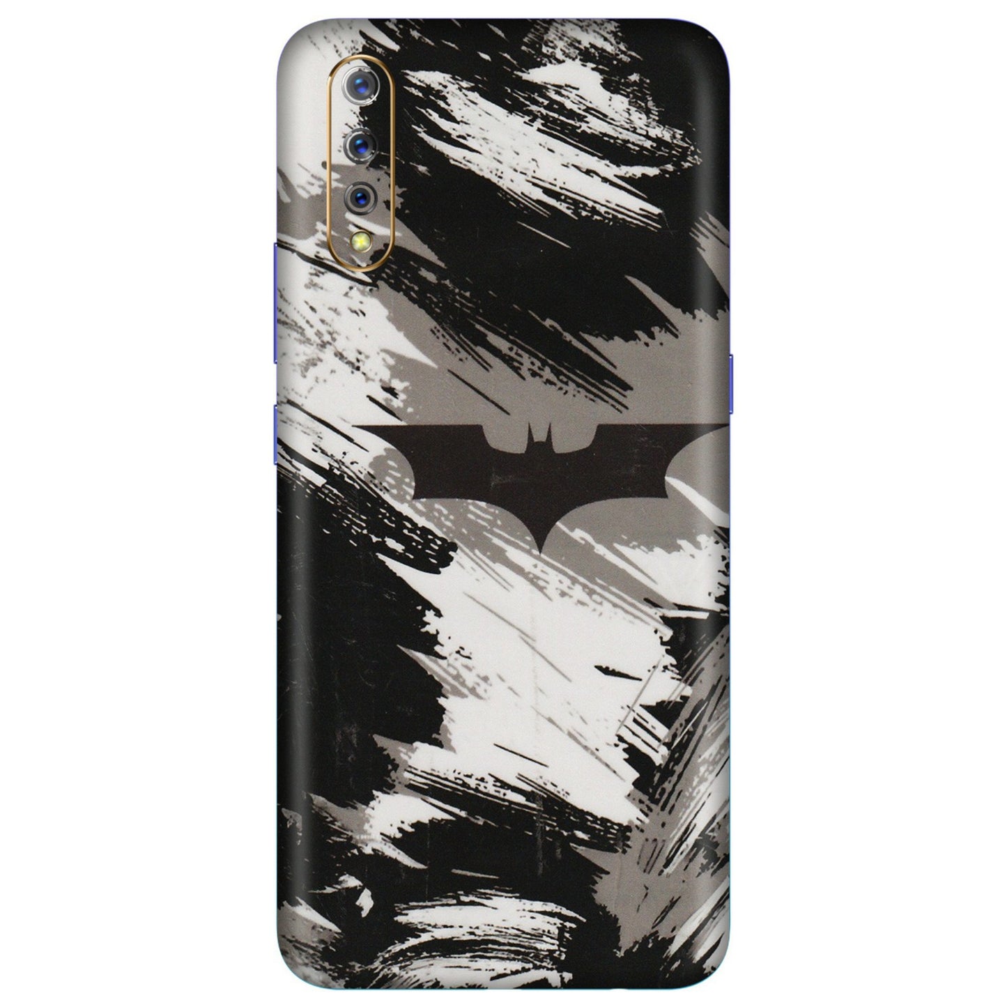 VIVO Z/V/X/T/U/S Series Phone Skins (All Models) - Batman Fleece DC - Transparent Finish (T-19) Vivo S1