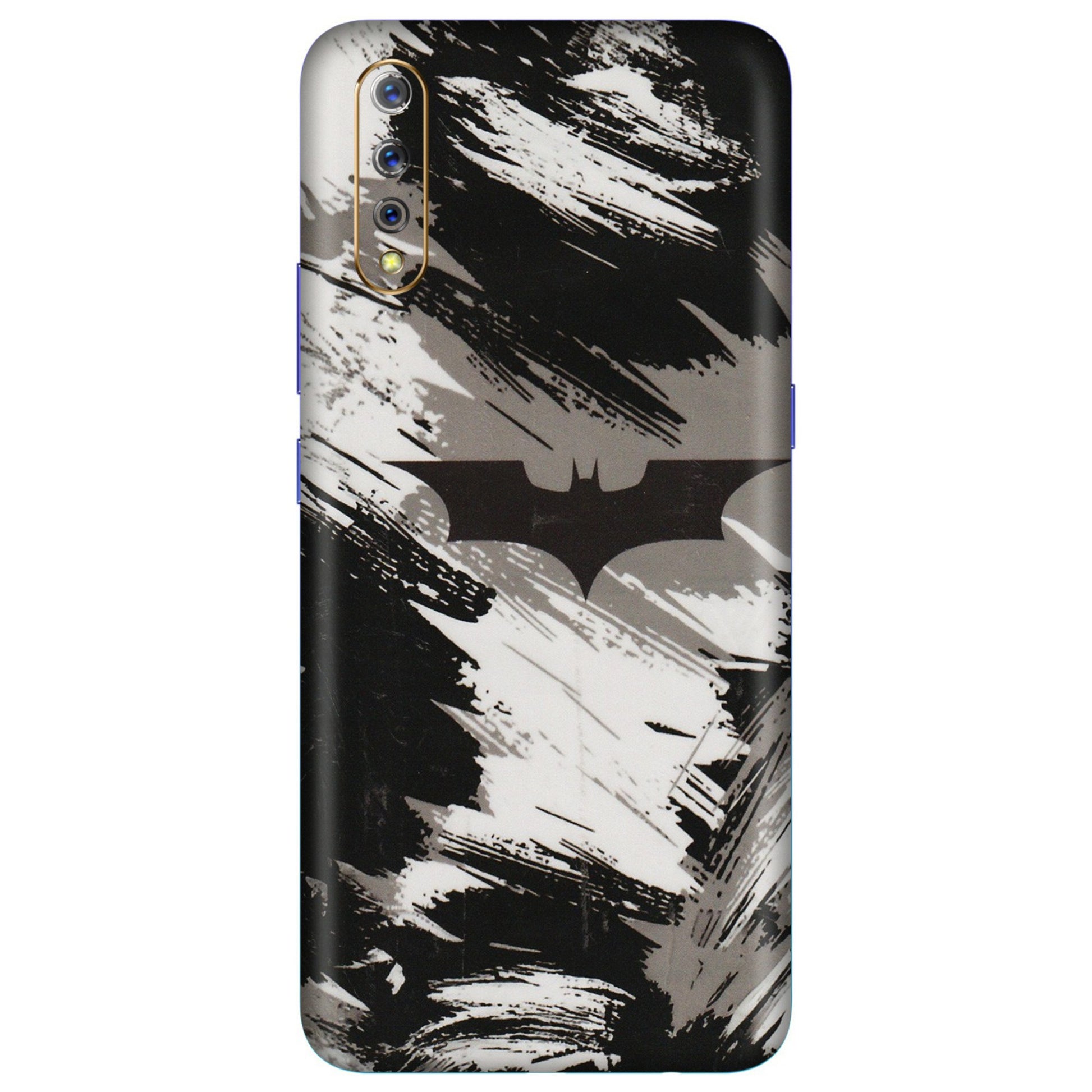 VIVO Z/V/X/T/U/S Series Phone Skins (All Models) - Batman Fleece DC - Transparent Finish (T-19) Vivo S1