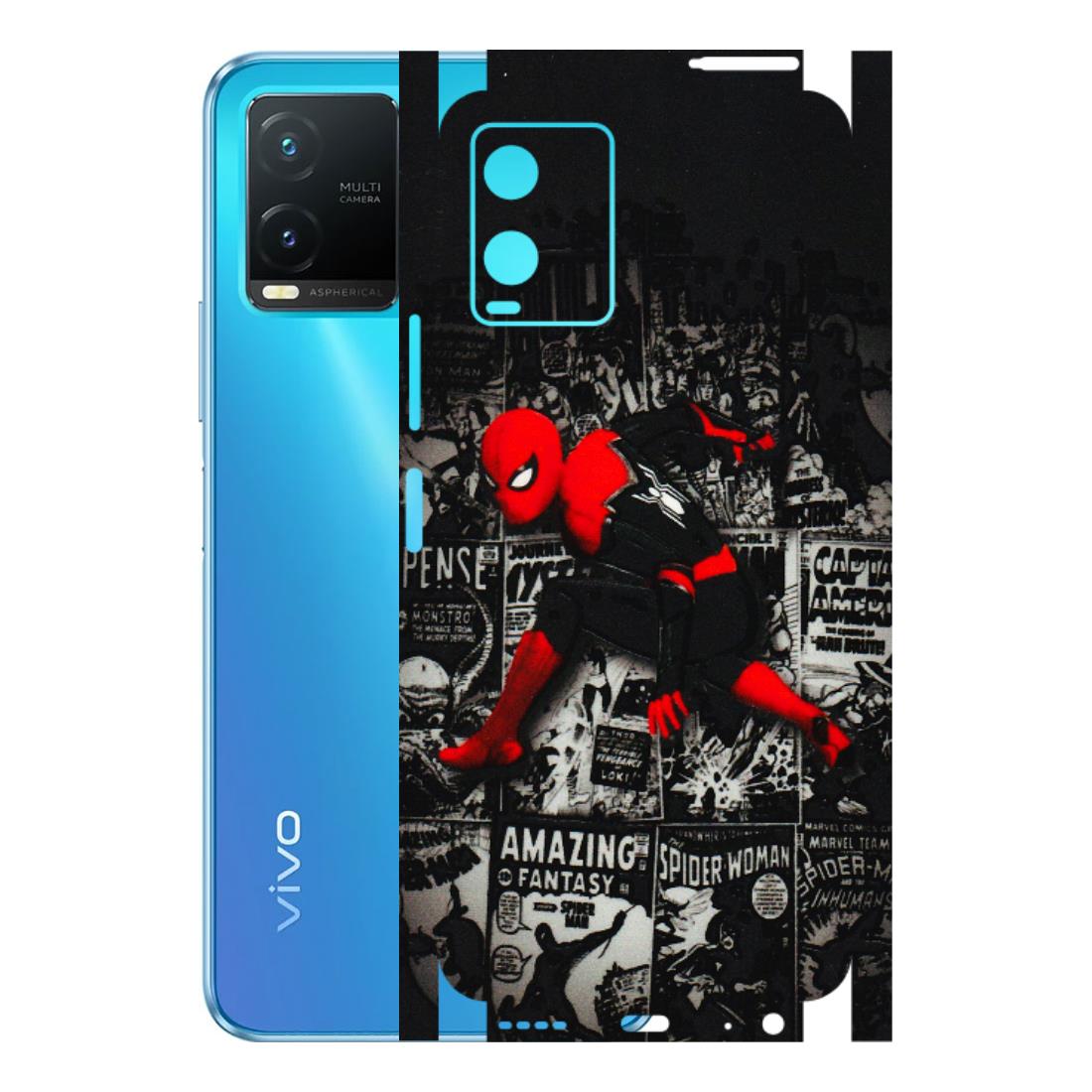 VIVO Z/V/X/T/U/S Series Phone Skins (All Models) - SpiderMan New - 3D Embossed Finish (L-162) Vivo T1X