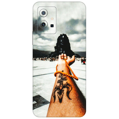 VIVO Z/V/X/T/U/S Series Phone Skins (All Models) - Jai Adiyogi Mahakaal - 3D Embossed Finish (L-164) Vivo T1 (5G)