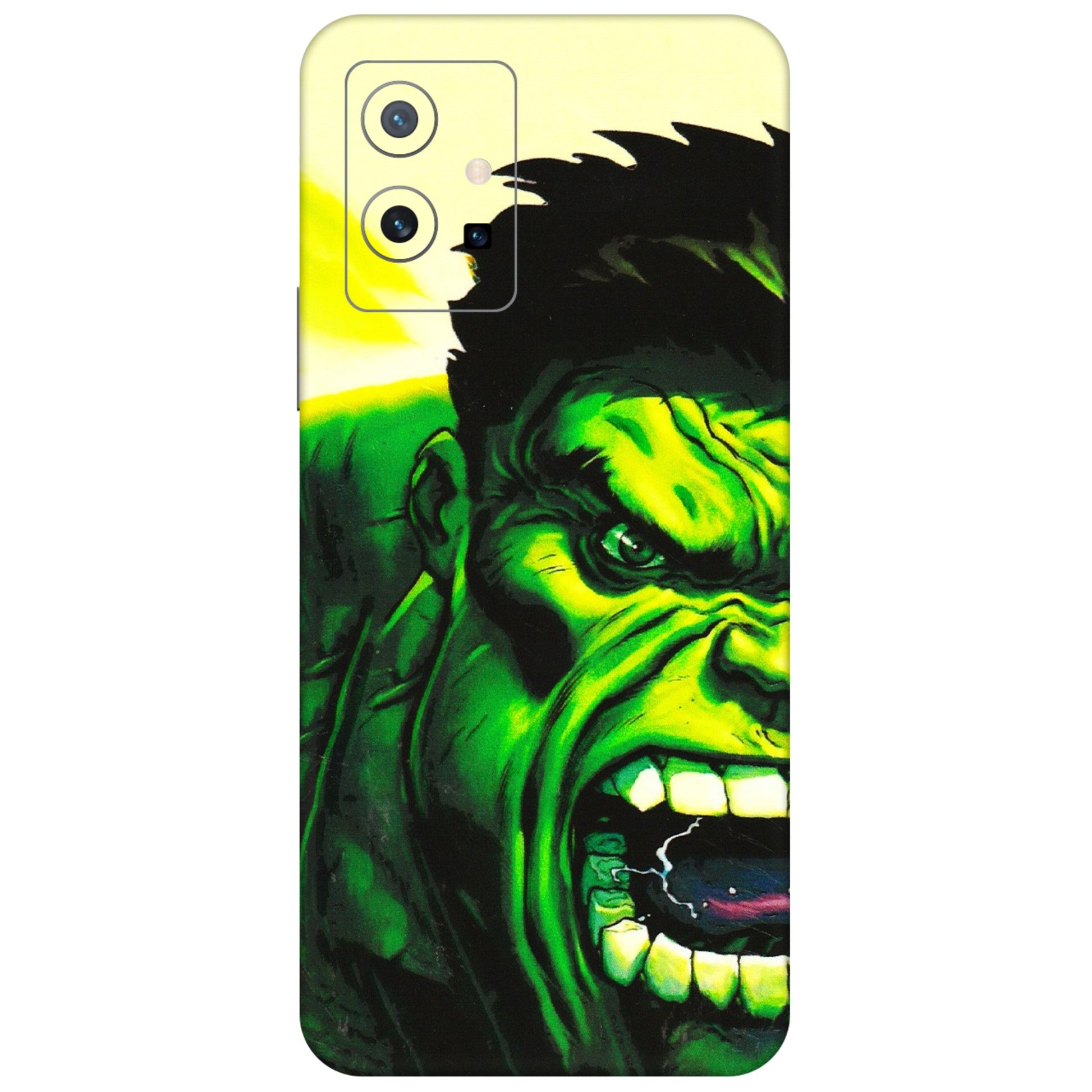 VIVO Z/V/X/T/U/S Series Phone Skins (All Models) - Hulk - 3D Embossed Finish (L-180) Vivo T1 (5G)