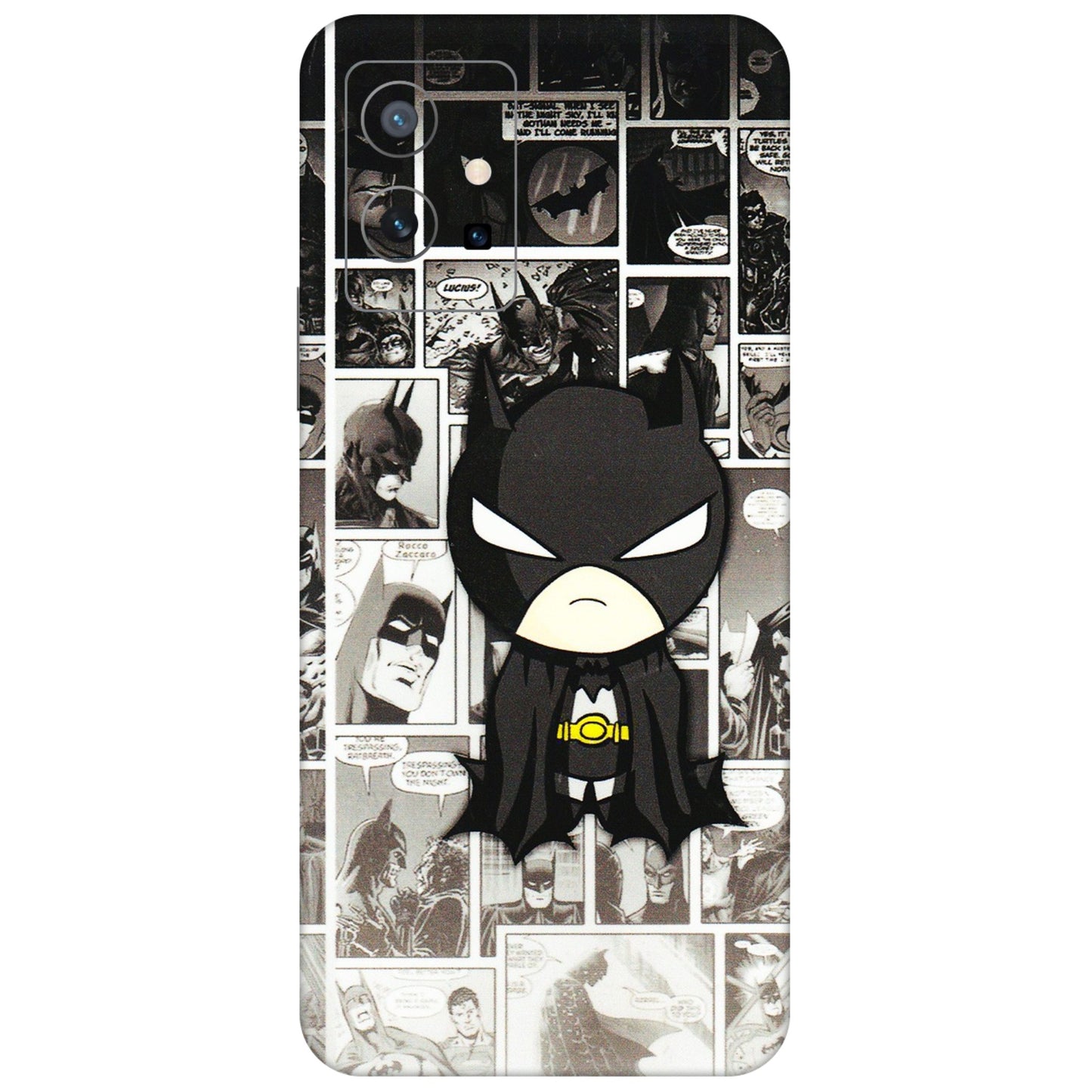 VIVO Z/V/X/T/U/S Series Phone Skins (All Models) - Toon Batman - 3D Embossed Finish (L-182) Vivo T1 (5G)