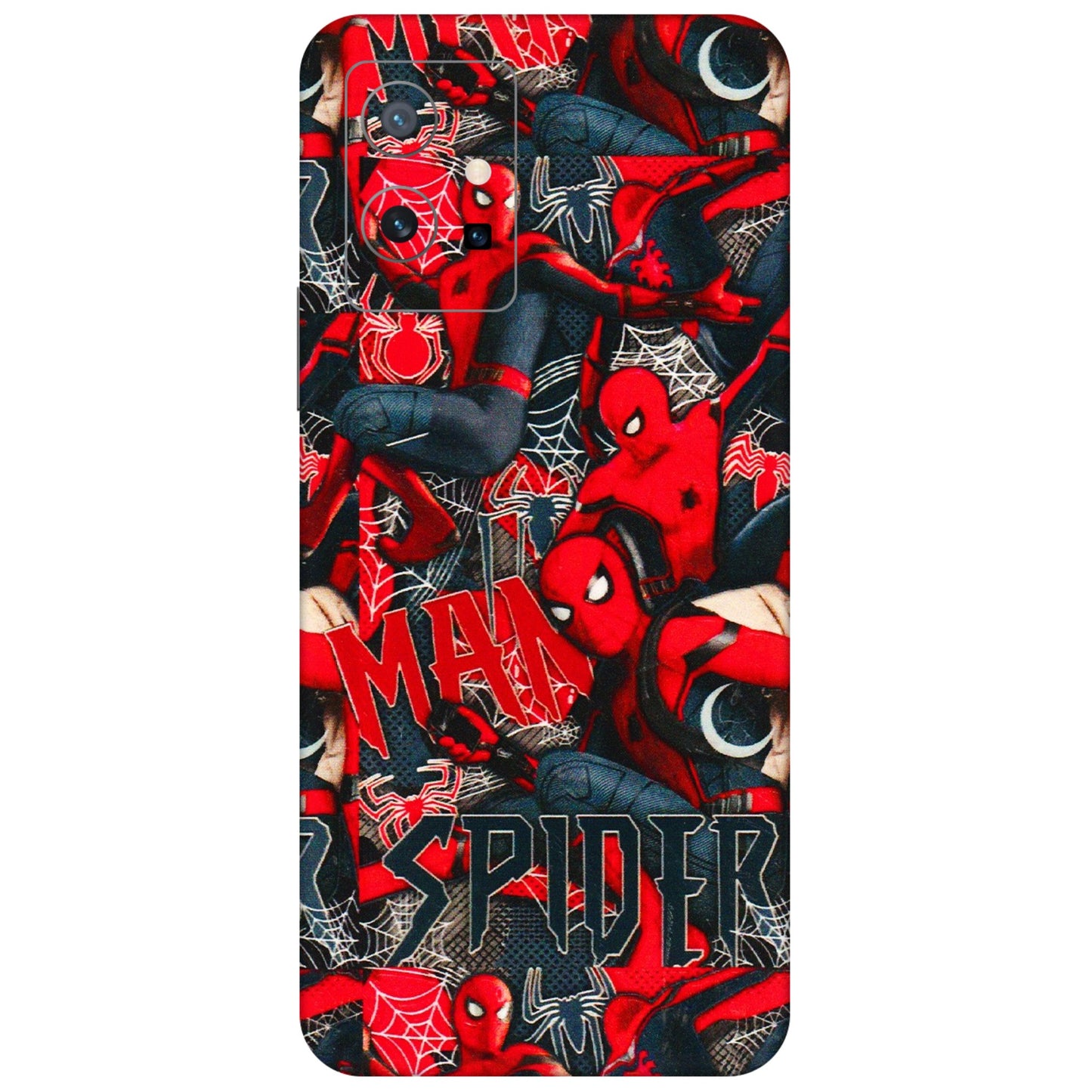 VIVO Z/V/X/T/U/S Series Phone Skins (All Models) - SpiderMan Cool - 3D Embossed Finish (L-188) Vivo T1 (5G)