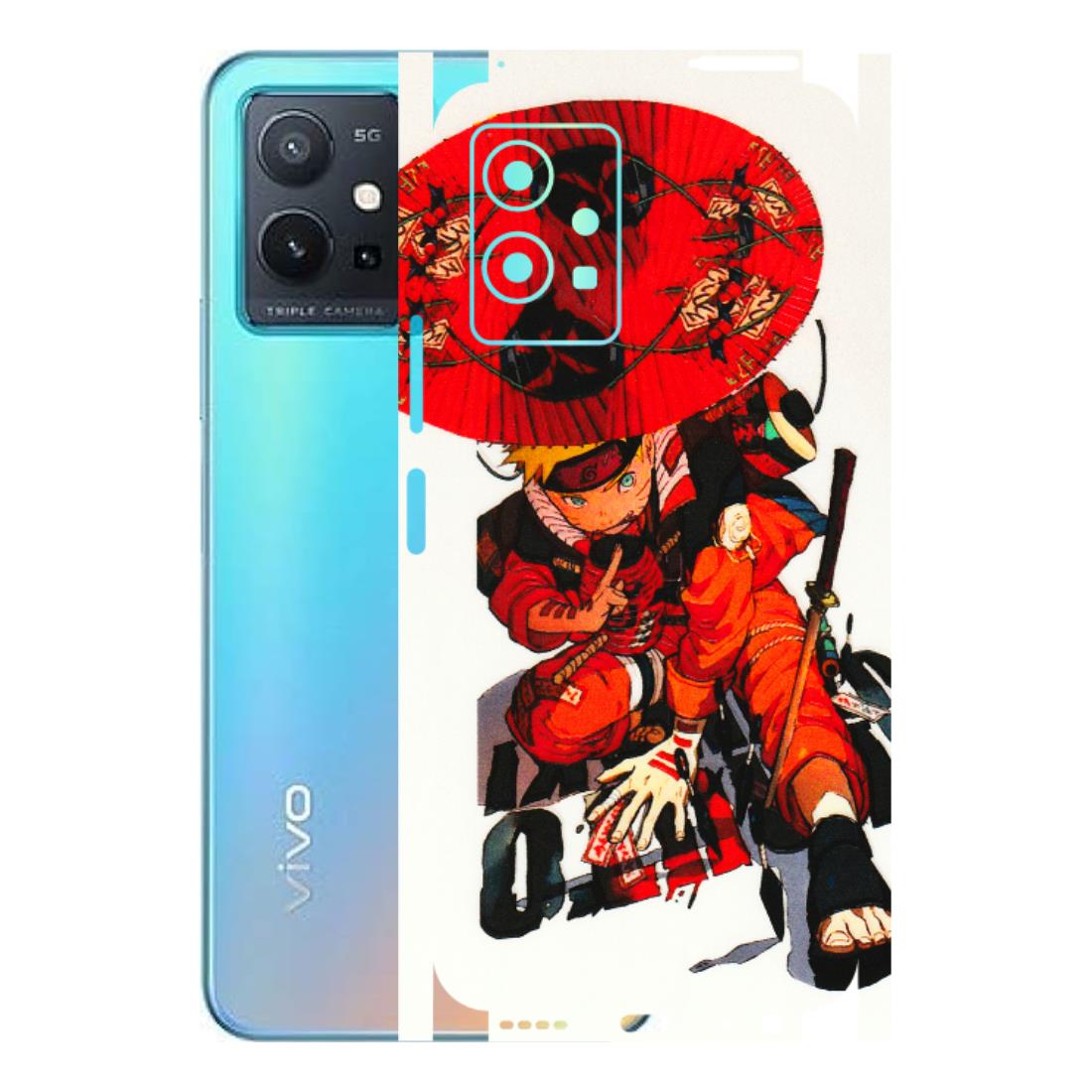 VIVO Z/V/X/T/U/S Series Phone Skins (All Models) - Naruto - 3D Embossed Finish (L-208) Vivo T1 (5G)